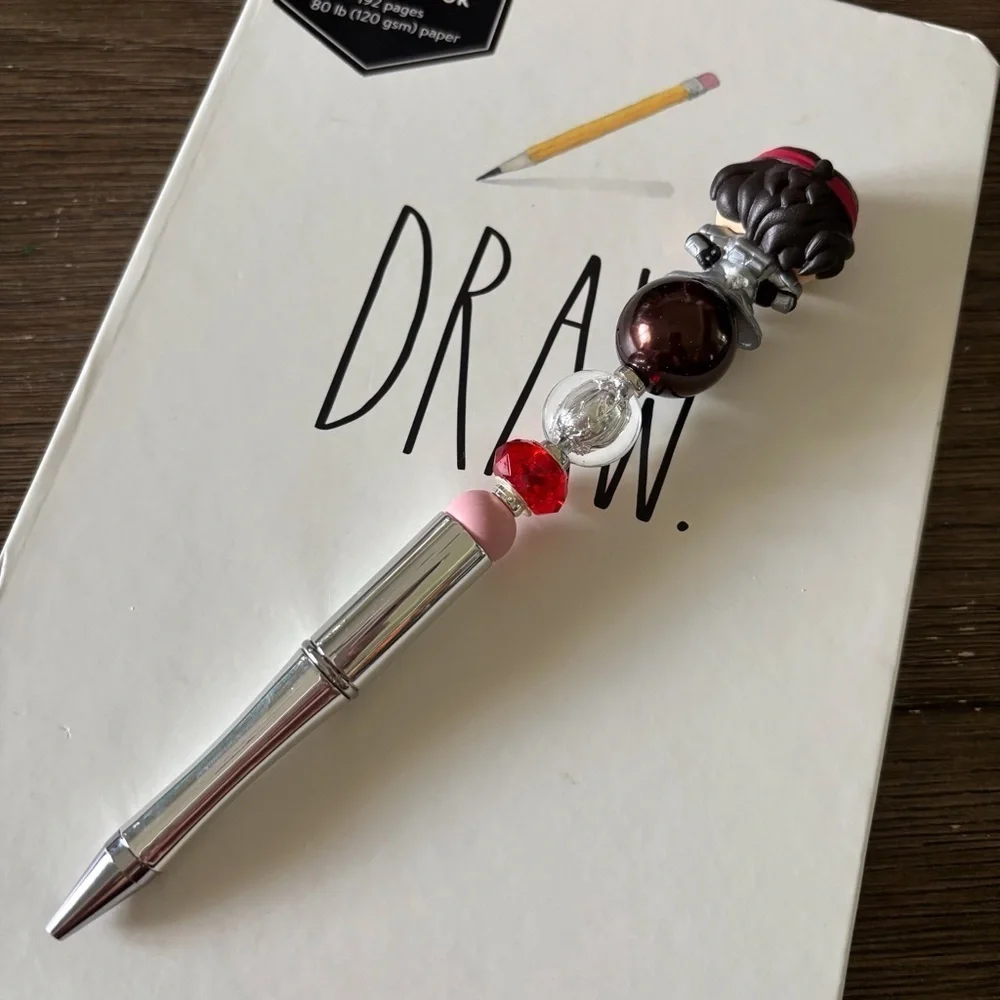 Disney Doorables: Star Wars: Hunter handmade beaded pen